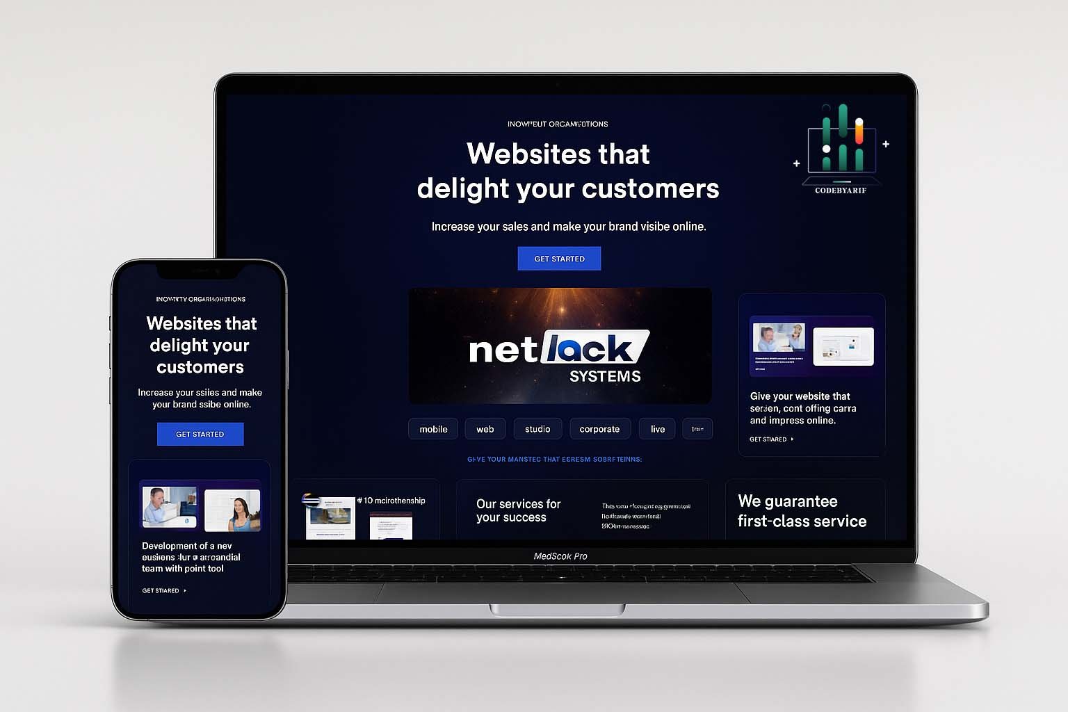 Net rock system portfolio project showcasing frontend and backend web development skills
