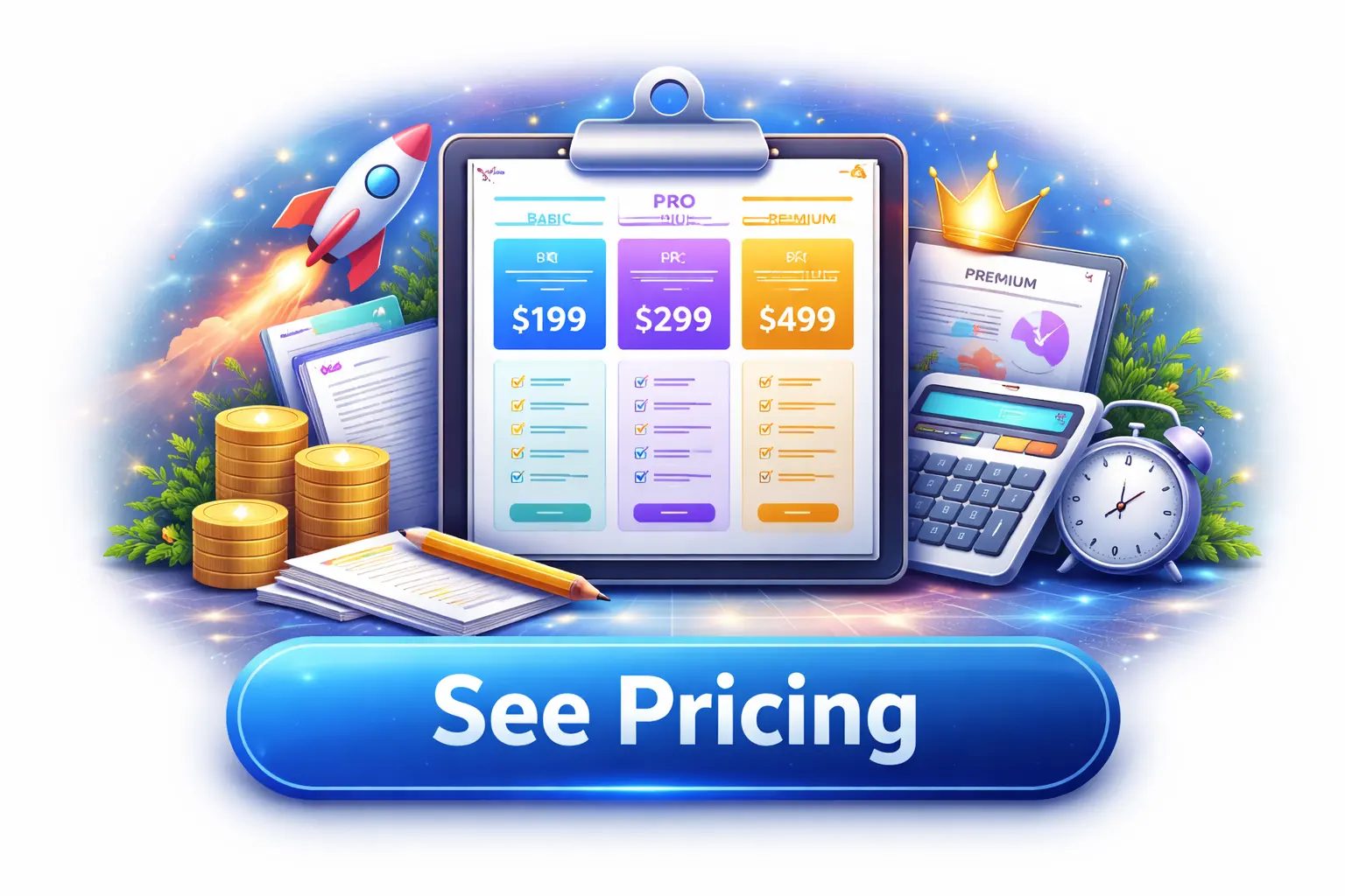 Website pricing and project estimate call to action graphic - Arif Hossain