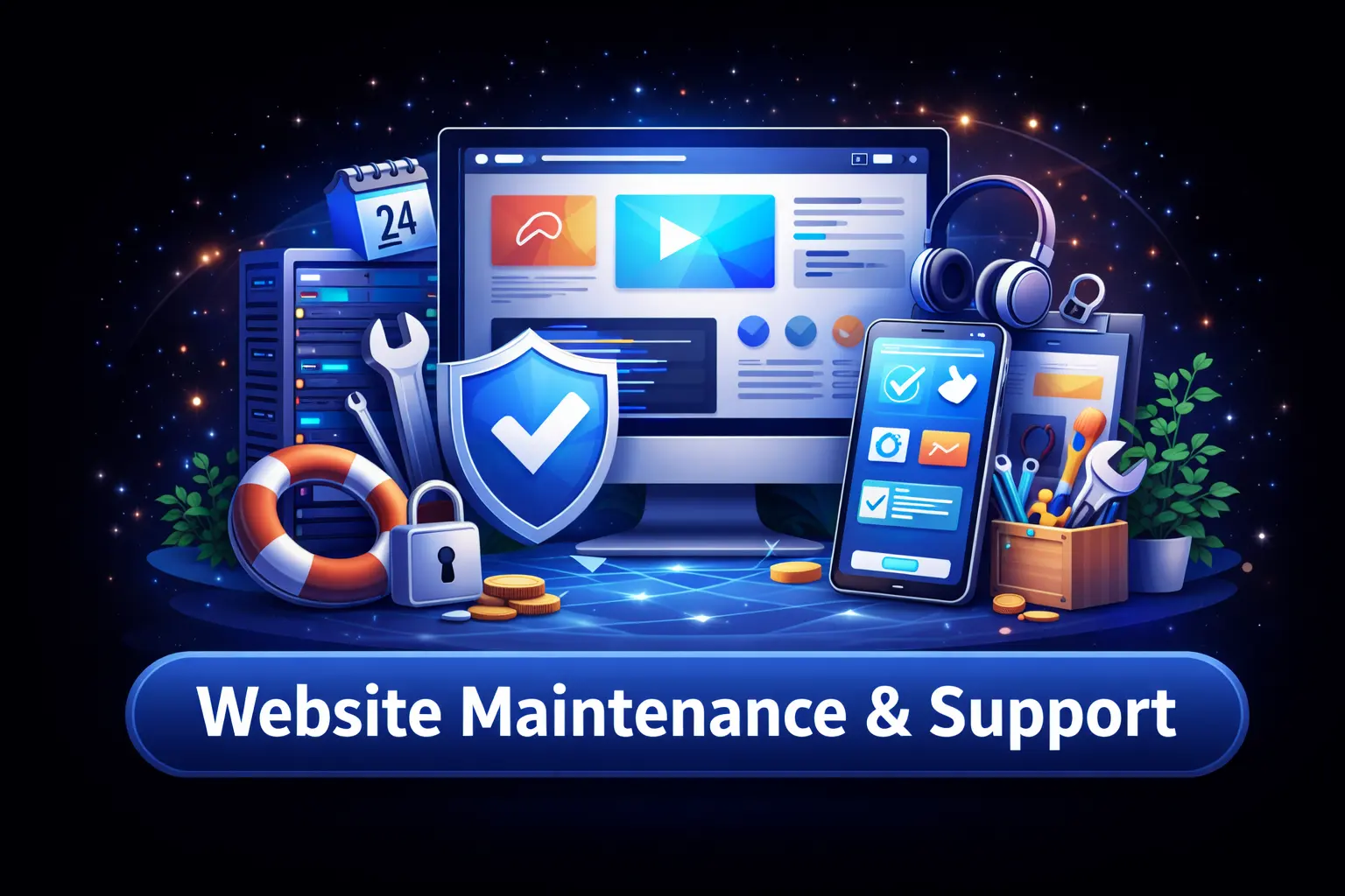 Website Maintenance & support service by Code by Arif