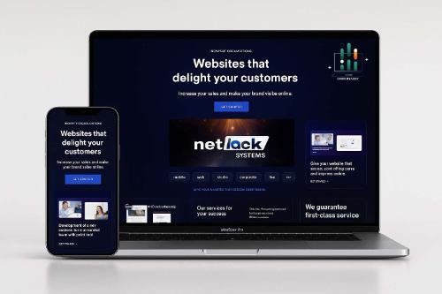 Website for Net Rock System by Code by Arif