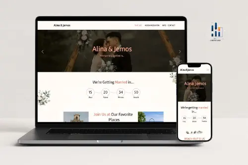 Professional Web Developer Portfolio Showcasing Custom Bootstrap Design